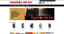 Desktop Screenshot of cauchosdelsur.com